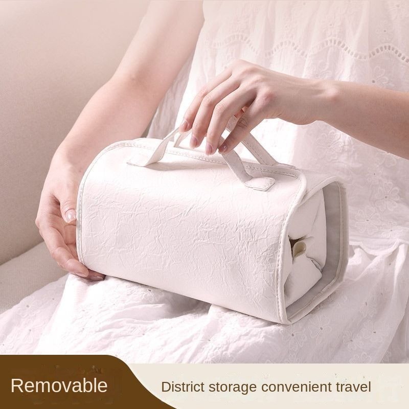 High-value Wash And Makeup Large-capacity Portable Cosmetic Bag Travel Waterproof Four-in-one Detachable Storage Bag - Image 4