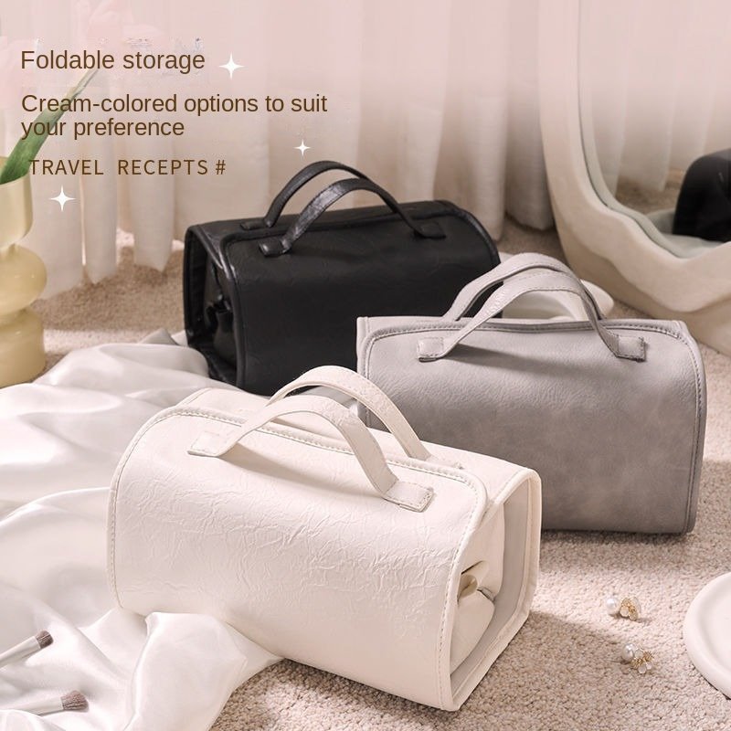 High-value Wash And Makeup Large-capacity Portable Cosmetic Bag Travel Waterproof Four-in-one Detachable Storage Bag - Image 2