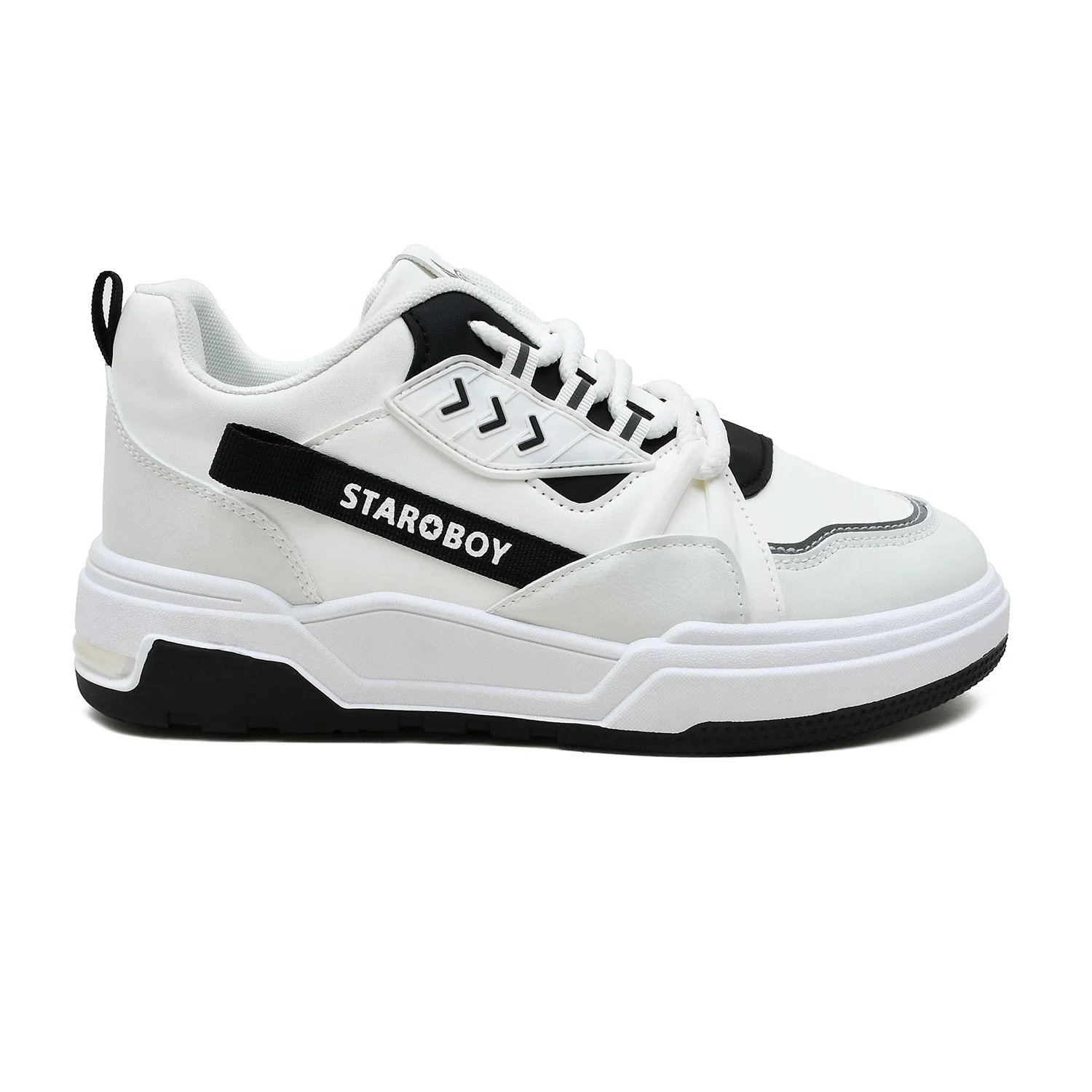 STARBOY Trendy White Street Sneaker - Image 2